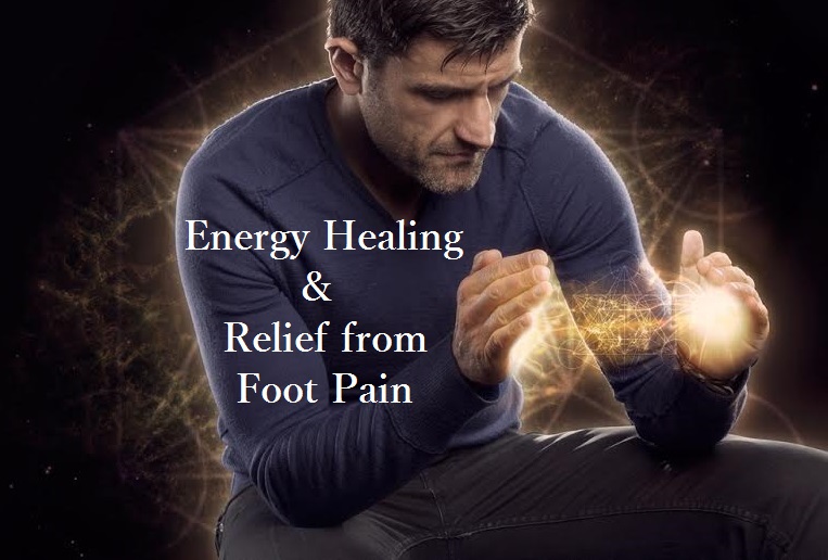Energy healing and relief from foot pain by Jerry Sargeant