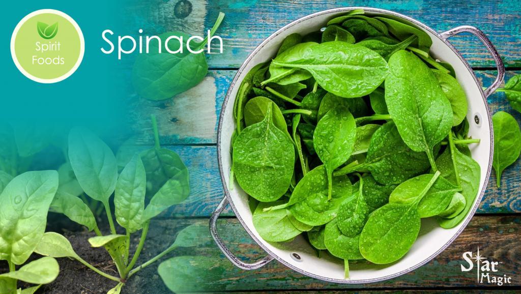 Spirit Food - Spinach - Star Magic Healing
