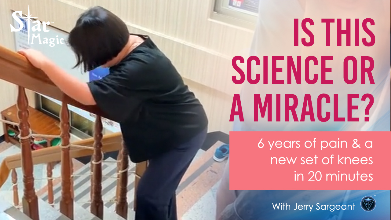 Is this Science or a Miracle? A New Set of Knees in 20 Minutes