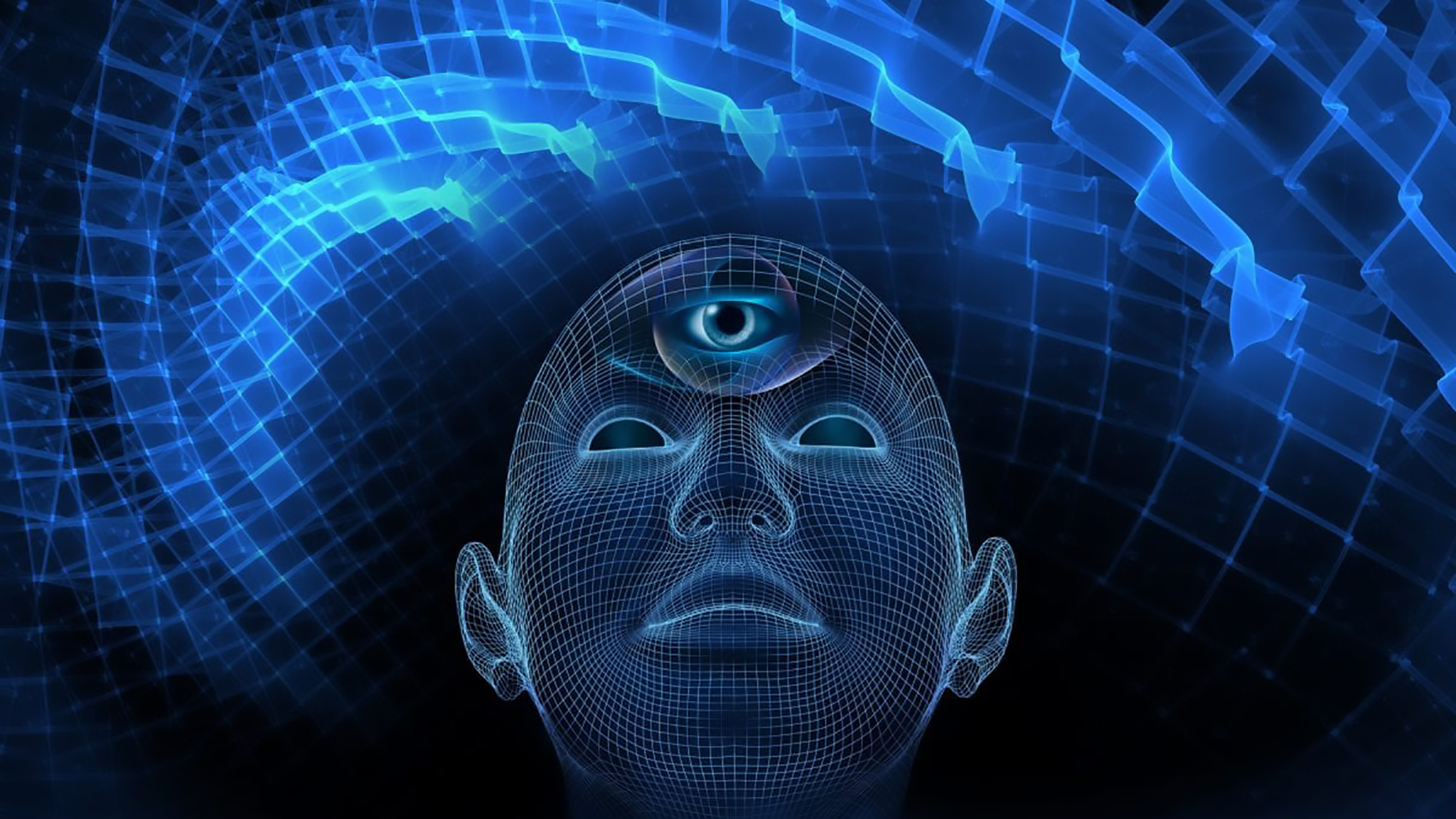 Digital representation of the third eye - Star Magic Healing