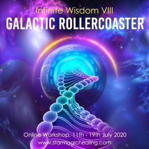Infinite Wisdom VIII – Galactic Rollercoaster, 11th – 19th July, Online