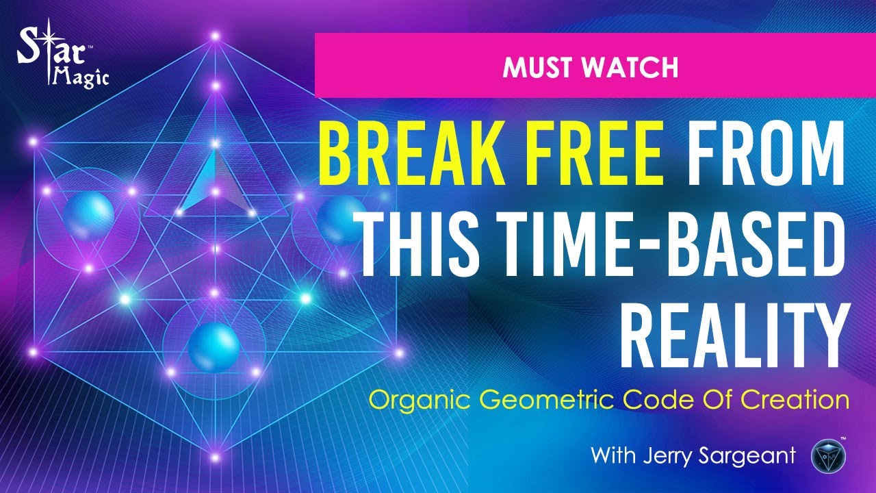VIDEO: Consciousness DNA Template | Organic Geometric Code Of Creation