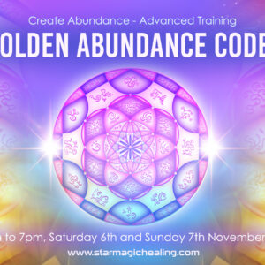 Golden Abundance Code - Advanced Training, 6th - 7th November 2021, Online