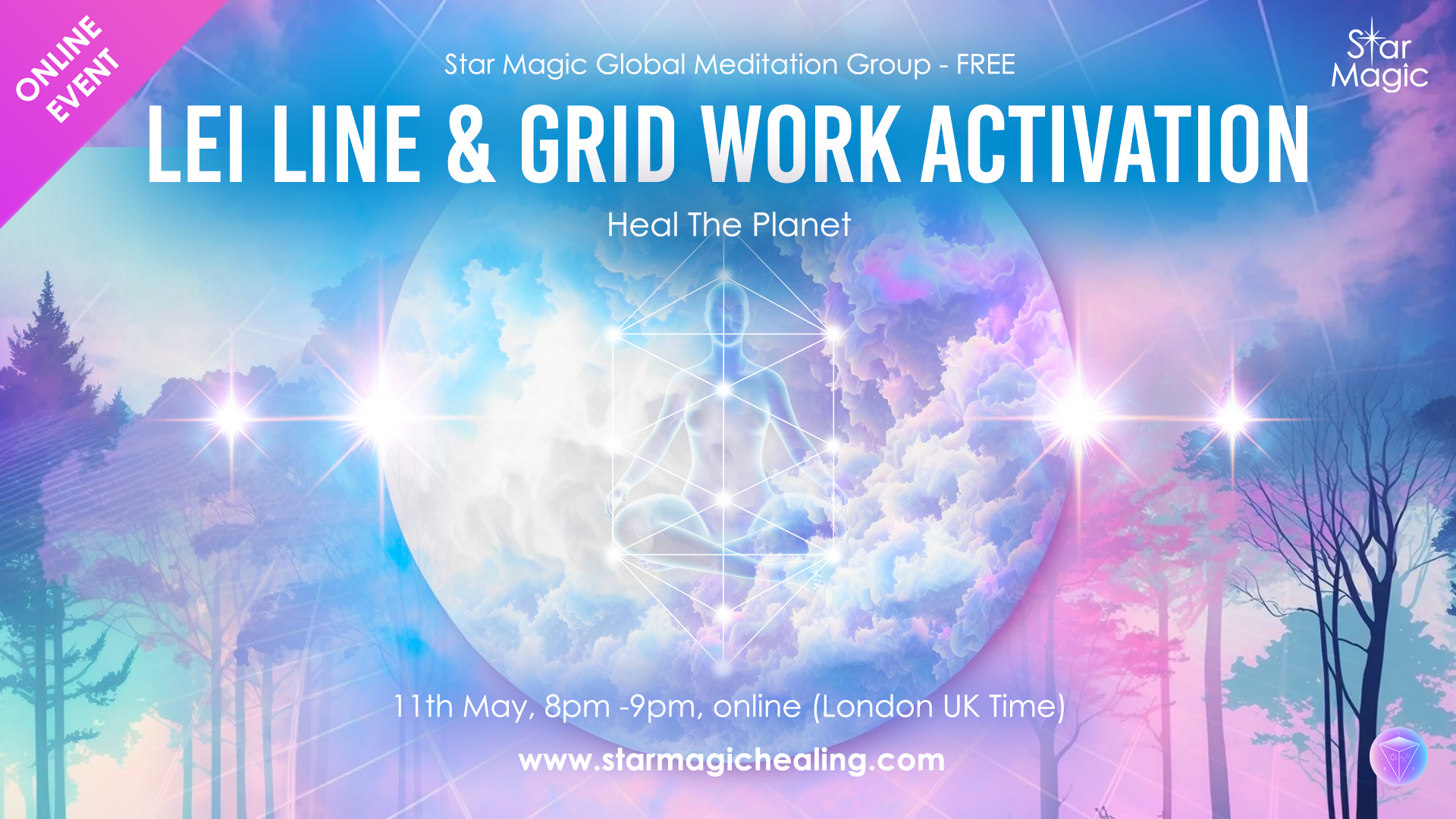 Heal The Planet – Lei Line & Grid Work Activation – Free Global Meditation