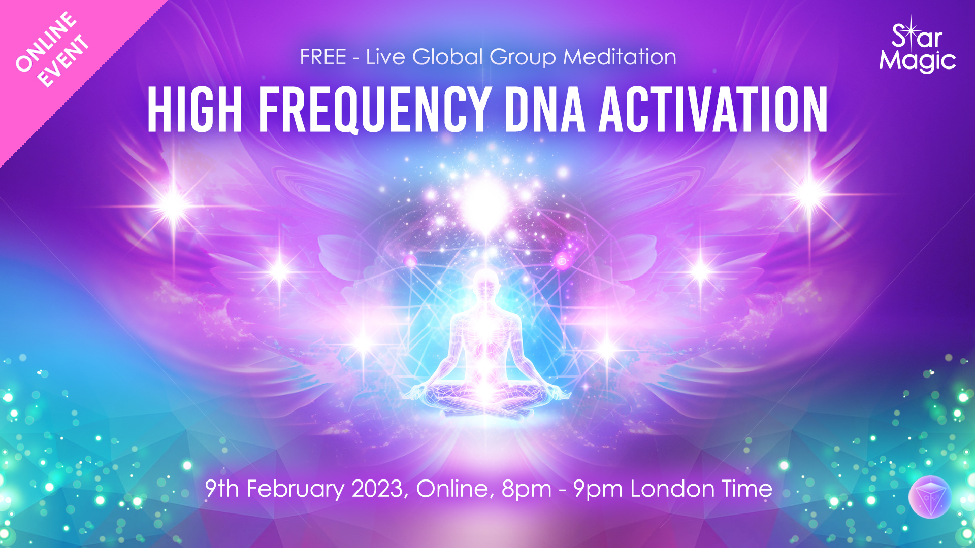 High Frequency DNA Activation – Free Global Meditation