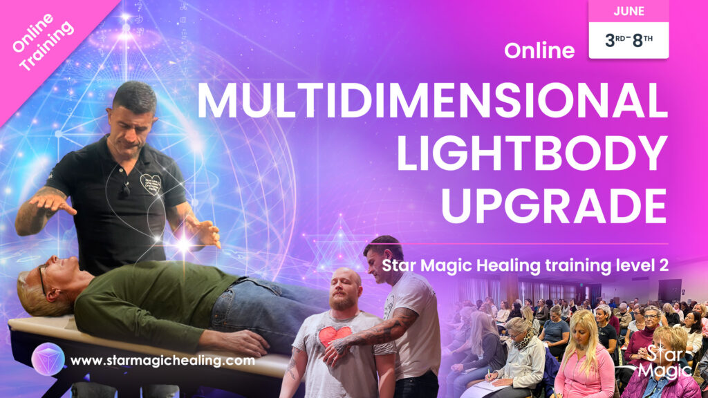 Facilitator Training Level 2, Multidimensional Light Body Upgrade, 3rd – 8th June 2024, Online