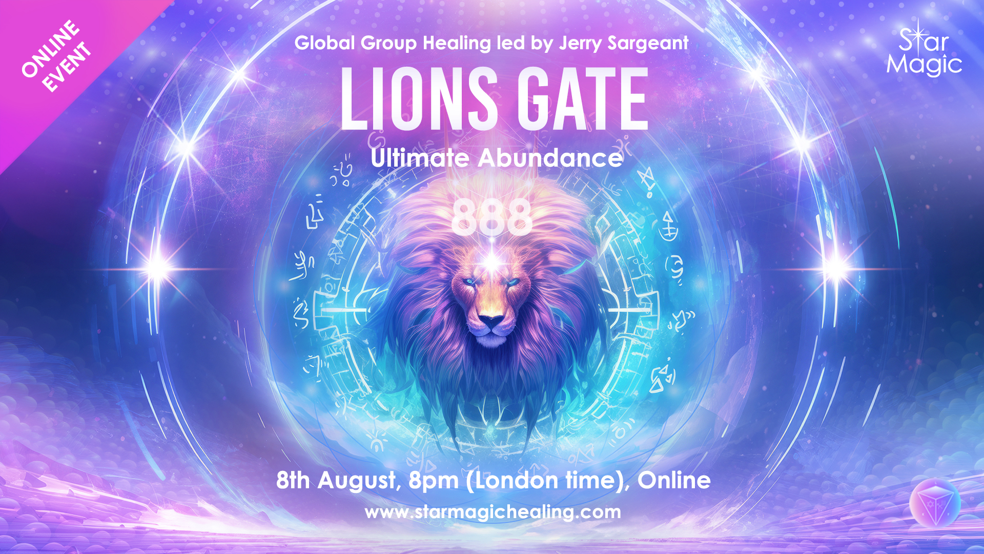 Lions Gate – Ultimate Abundance, Global Group Healing, 8th August 2023