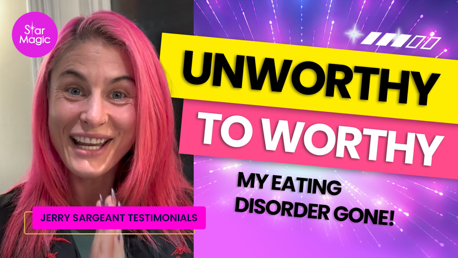 Felt Worthy and Overcame Bulimia: Jerry Sargeant Testimonials