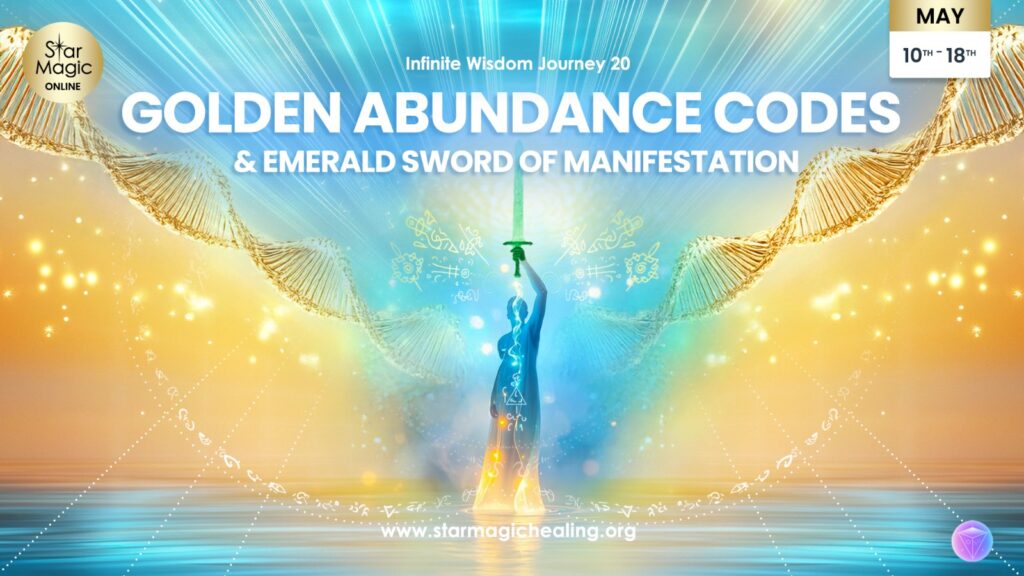 Infinite Wisdom 20 – Golden Abundance Codes & Emerald Sword of Manifestation, Online