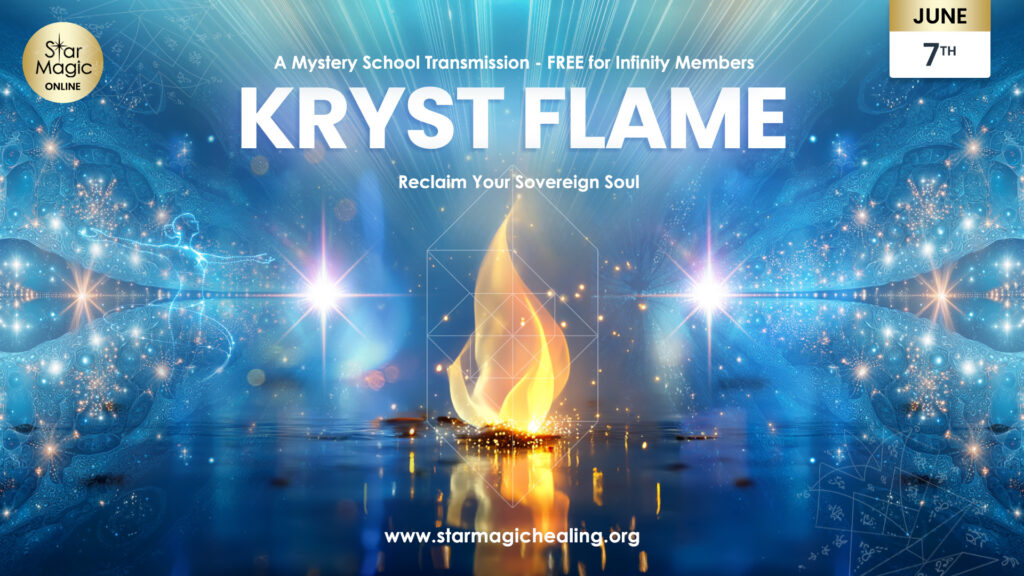 Kryst Flame, Reclaim Your Sovereign Soul, Mystery School Teaching, Online