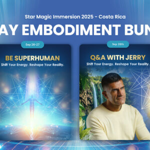 "EMBODIMENT" 3 Day Bundle - Be Super Human, Q&A (26th Sept - 28th Sept 2025)