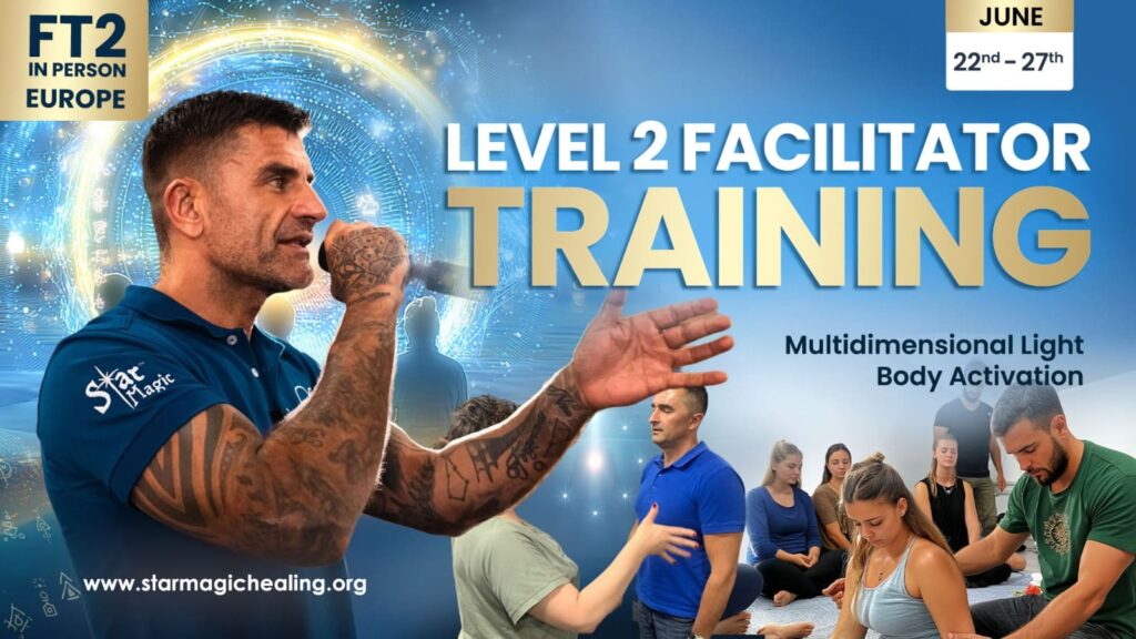 Facilitator Training Level 2, Multidimensional Light Body Upgrade, 22nd – 27th June 2026, London, UK