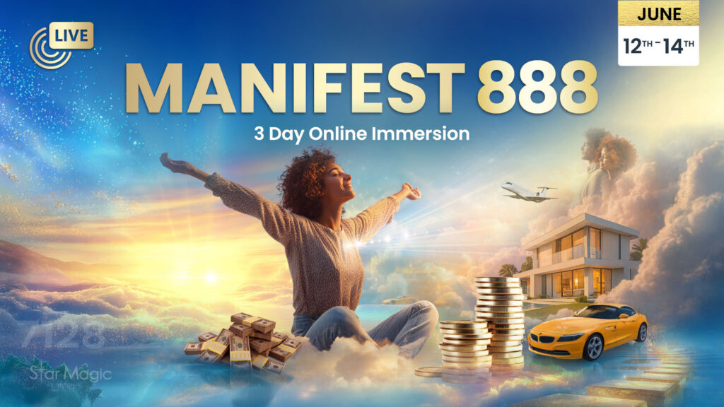 Manifest 888 Unlock The Quantum Codes Of Wealth, 12th – 14th June 2026, Online