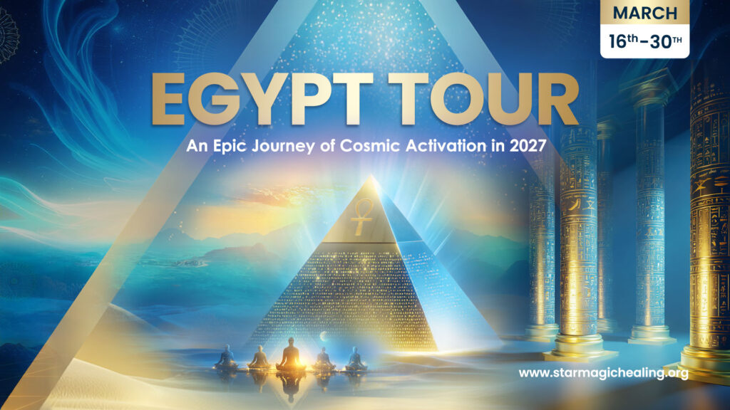 Cosmic Ascension Tour of Egypt, 16th-30th March 2027