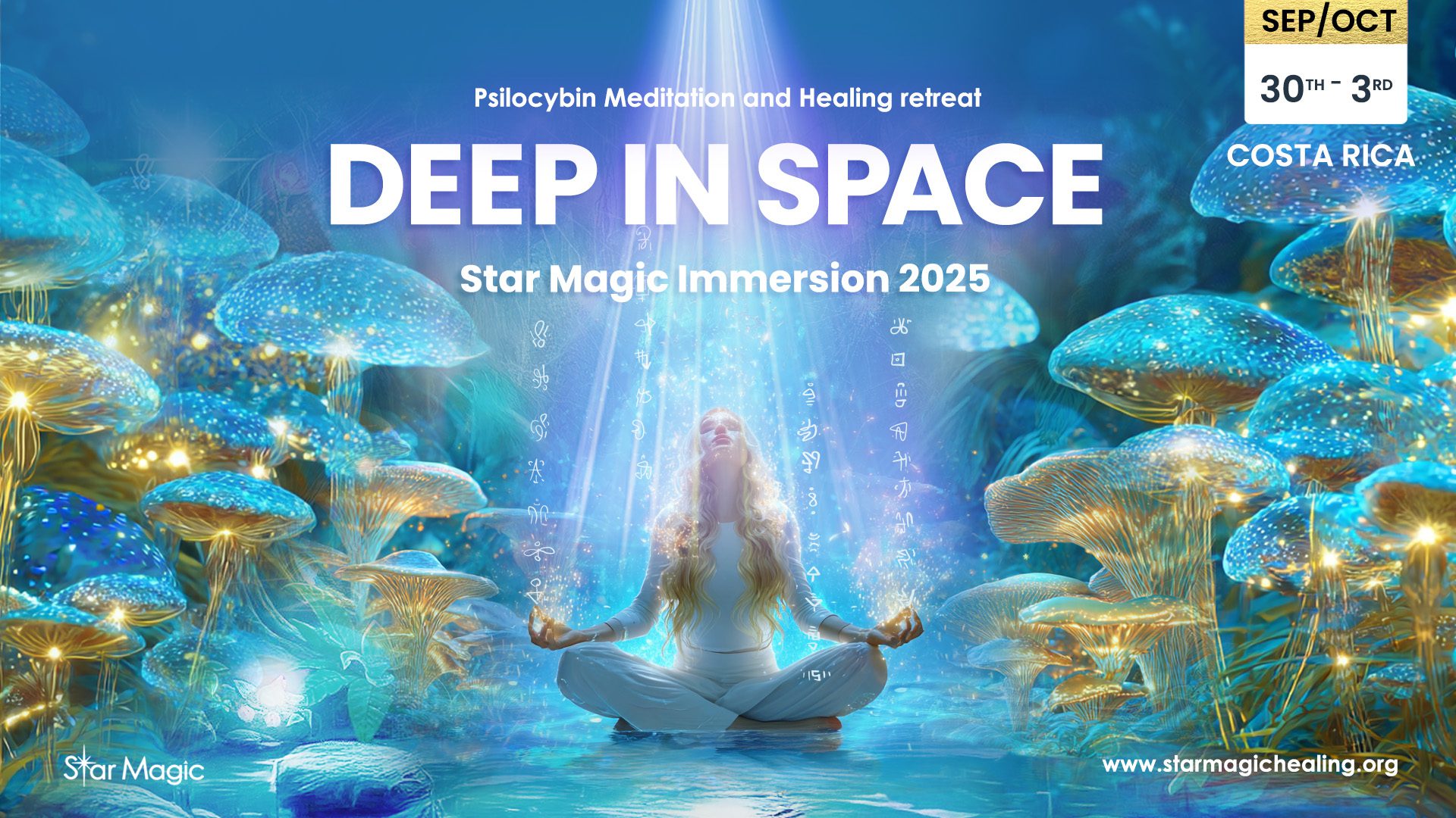 Deep In Space - Music, Meditation & Mushrooms, 30th September - 3rd October 2025, Costa Rica