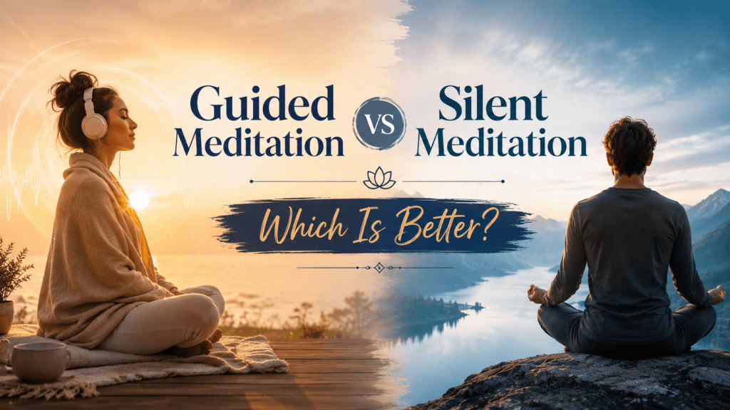 Guided Meditation vs Silent Meditation: Which Is Better?